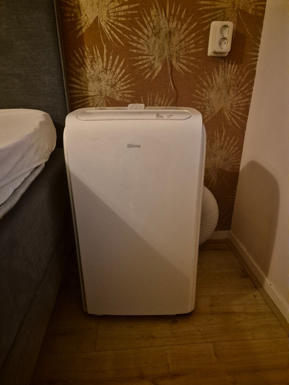Qlima P522 Mobiele Airco - Energieklasse A, Witgoed en Apparatuur, Ophalen, Gebruikt, Minder dan 60 m³, 3 snelheden of meer