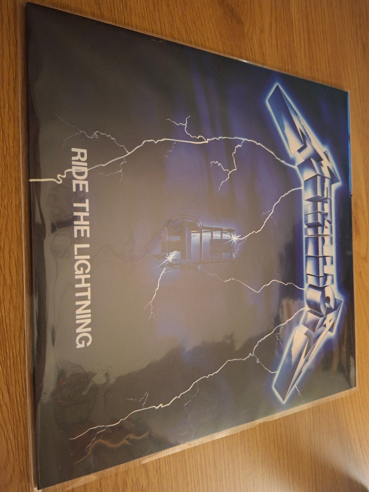 Metallica - Ride the Lightning (Onofficiële Heruitgave LP), LP, Hard Rock, Reissue, Ophalen of Verzenden