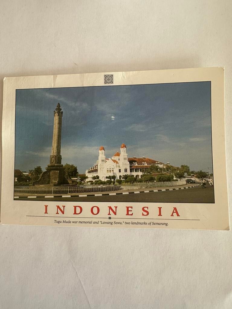 Ansichtkaart uit Semarang Java, Ophalen of Verzenden, 1980 tot heden, Overig Europa