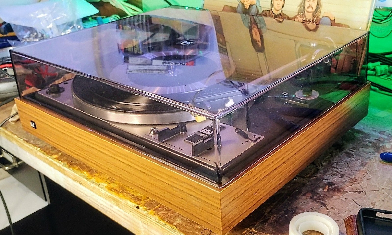 DUAL 1228 Schitterende staat, Volledig Geserviced, Ophalen, Dual