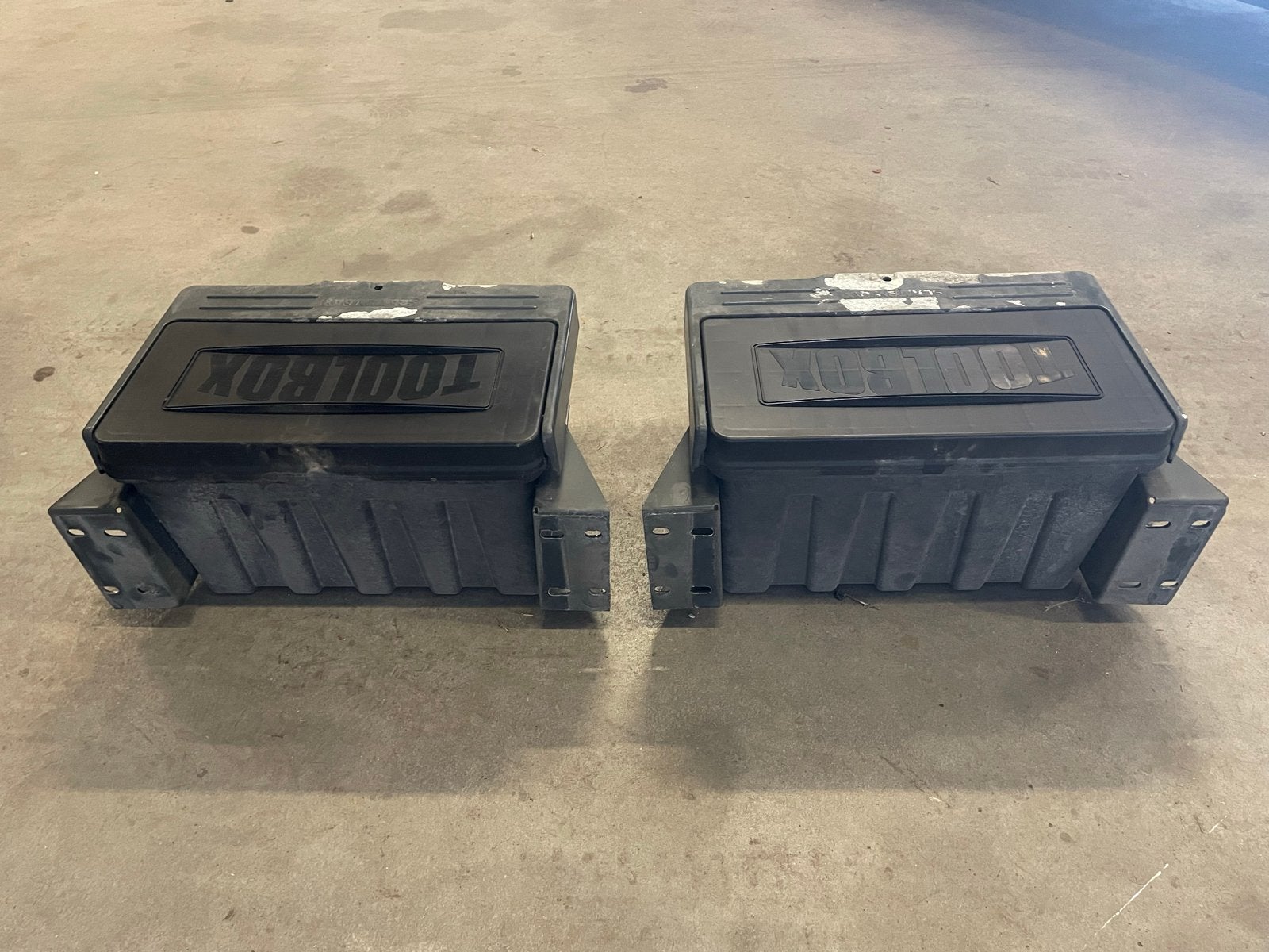 Scatomax onderbouw kist 2 stuks voor bakwagen en Ahw, Ophalen of Verzenden, Gebruikt, Universele onderdelen