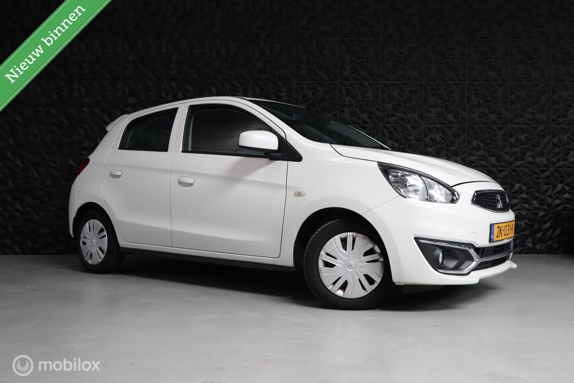 Mitsubishi Space Star 1.0 Cool+ | Start&Stop | Airco | NAP!, Gebruikt, Euro 6, Wit, Origineel Nederlands