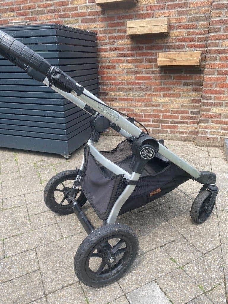 Baby Jogger City Select Travel Bundle & Deluxe Pram, Gebruikt, Verstelbare duwstang, Combiwagen, Ophalen