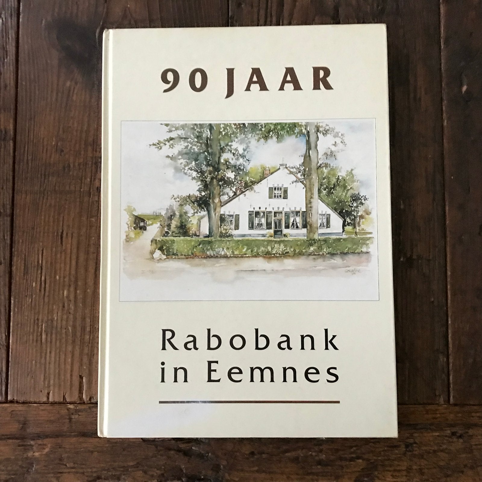 90 Jaar Rabobank in Eemnes - Jubileumboek, Boeken, Ophalen of Verzenden, 20e eeuw of later, Zo goed als nieuw