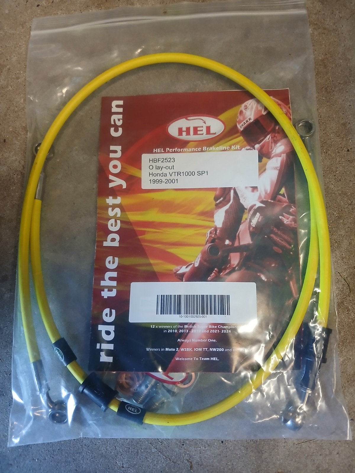 HEL Performance Remleidingen Honda VTR1000 SP1 1999-2001, Ophalen of Verzenden, Nieuw