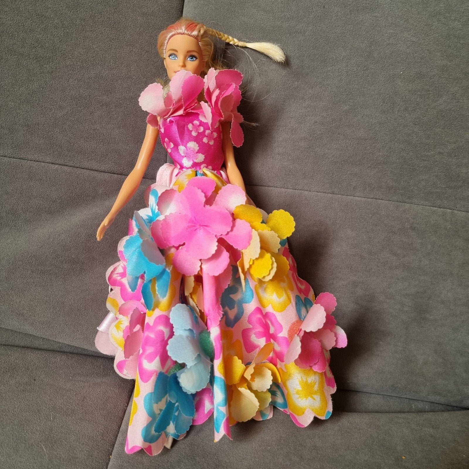 V8n5age barbie blossom beauty jurk. Dubbele jurk, Ophalen of Verzenden, Kleertjes