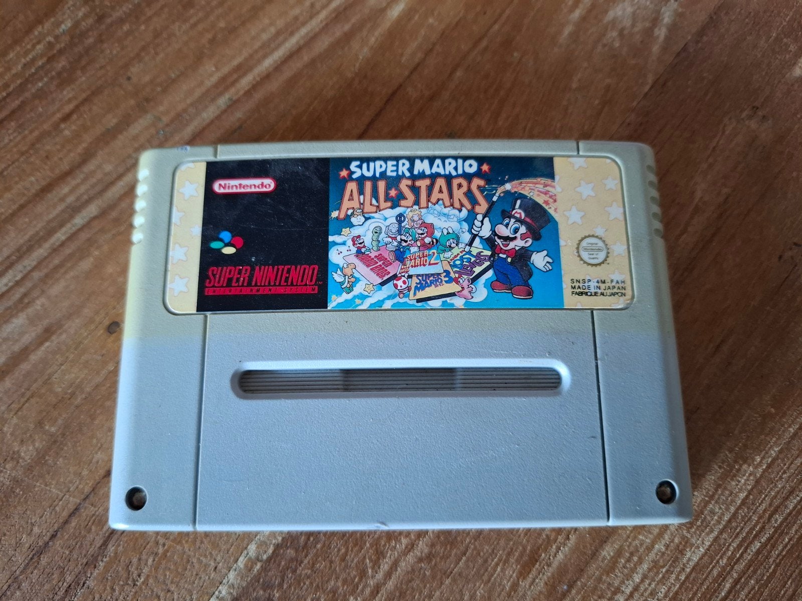 Super Mario All-Stars SNES Game Cartridge, Gebruikt, 1 speler, Ophalen of Verzenden, Vanaf 3 jaar