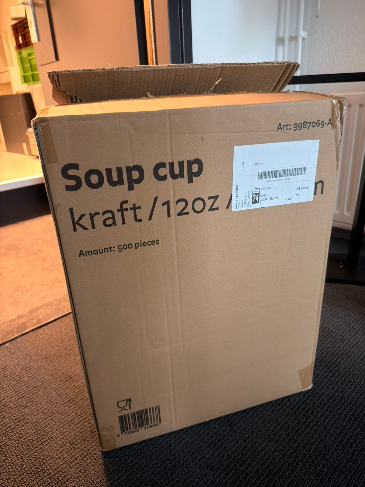 Disposable soepbekers craft 360 ml, Ophalen of Verzenden, Nieuw, Overige typen