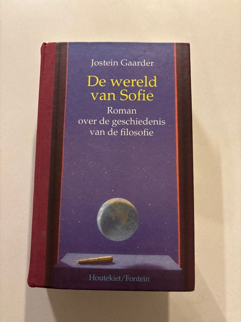 De wereld van sofie - jostein gaarder hardcover boek!, Boeken, Ophalen of Verzenden, Zo goed als nieuw, Algemeen, Jostein Gaarder