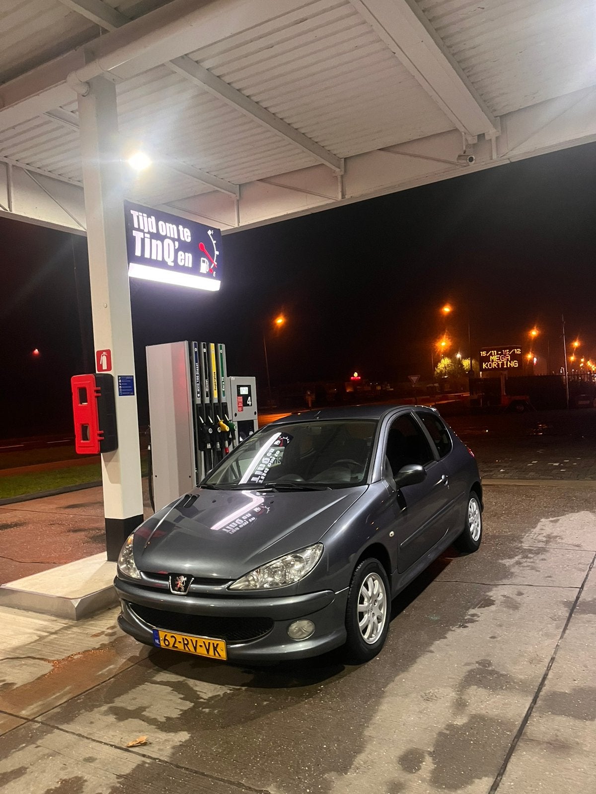 Peugeot 206 1.4 2005 Grijs, Ophalen, Zo goed als nieuw