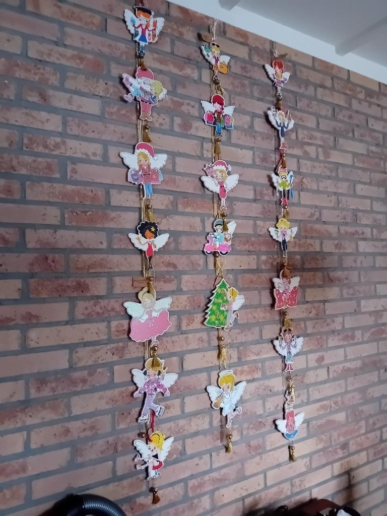 blond amsterdam kerstengels, Ophalen of Verzenden, Zo goed als nieuw