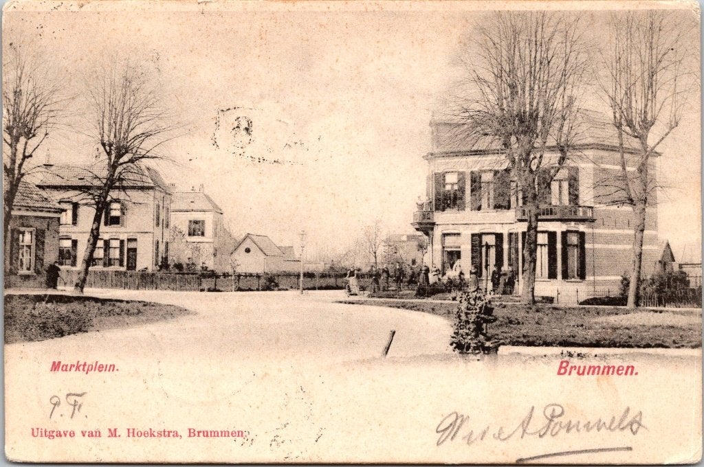 Brummen - 7 antieke ansichtkaarten, Verzenden, Voor 1920, Gelopen, Gelderland
