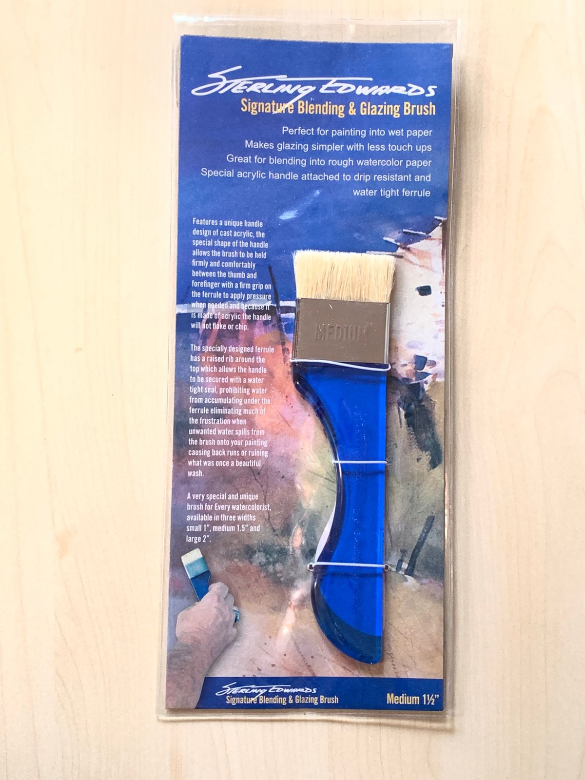 Sterling Edwards watercolour brush, Hobby en Vrije tijd, Ophalen, Nieuw
