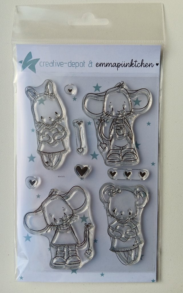 Clearstamp Creative Depot - Von Herzen, Ophalen of Verzenden, Zo goed als nieuw, Clearstamp