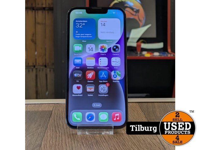 Apple iPhone 14 128GB 86% Nette staat Met garantie, Apple, Zo goed als nieuw, Support@apple.com, One Apple Park Way
Cupertino, CA 95014
United States