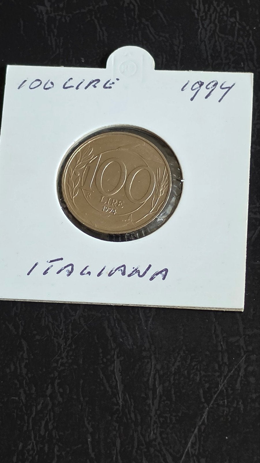 Italiaanse 100 Lire munt 1994, Postzegels en Munten, Ophalen of Verzenden, Losse munt