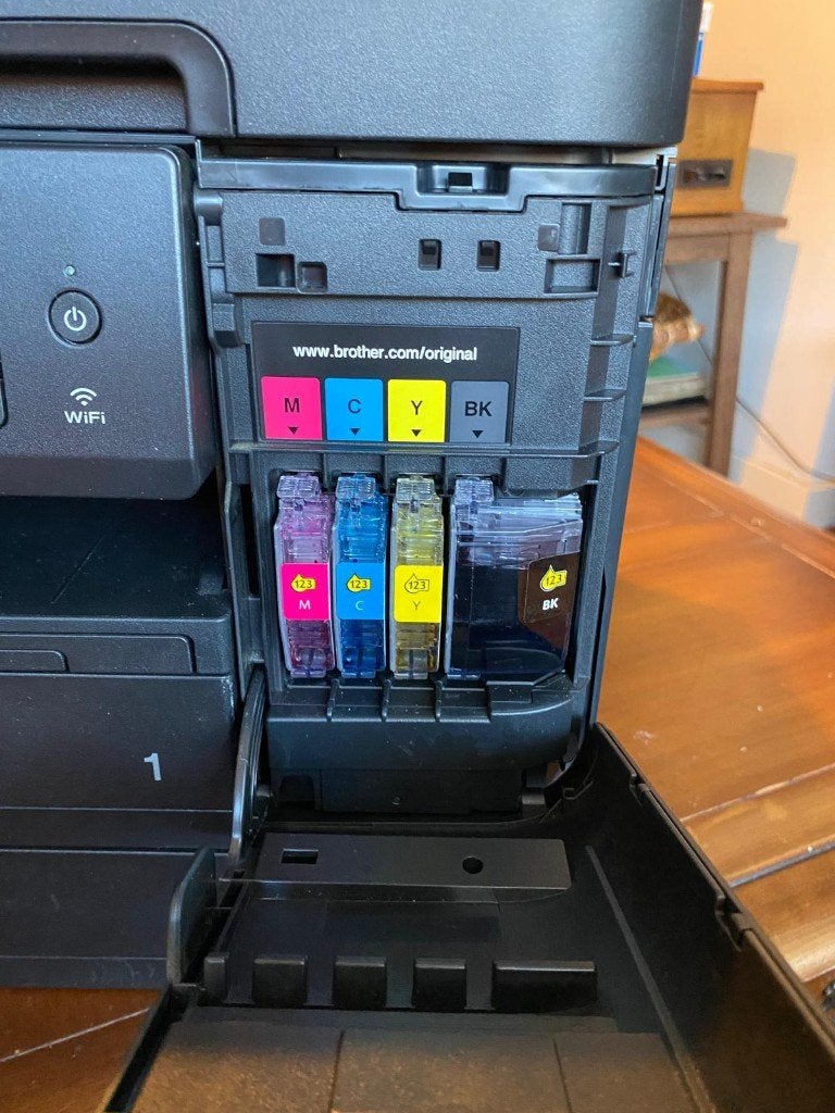 Brother MFC‑J5730DW – A3/A4 (Zeer goede staat + cartridges), Ophalen, Brother all in one printer, Inkjetprinter, All-in-one