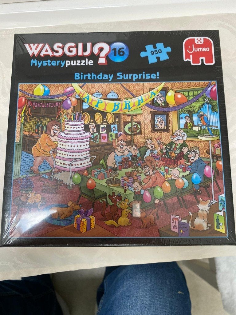 Wasgij puzzel, Ophalen, 500 t/m 1500 stukjes, Zo goed als nieuw, Legpuzzel