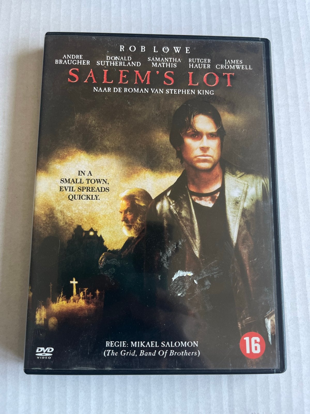 Salem's Lot (DVD) - Stephen King Horror Miniserie, Vanaf 16 jaar, Nederlands, Overige genres, Ophalen of Verzenden