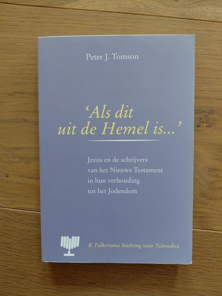 P.J. Tomson - 'Als dit uit de Hemel is...', Jodendom, Ophalen of Verzenden, Zo goed als nieuw, P.J. Tomson
