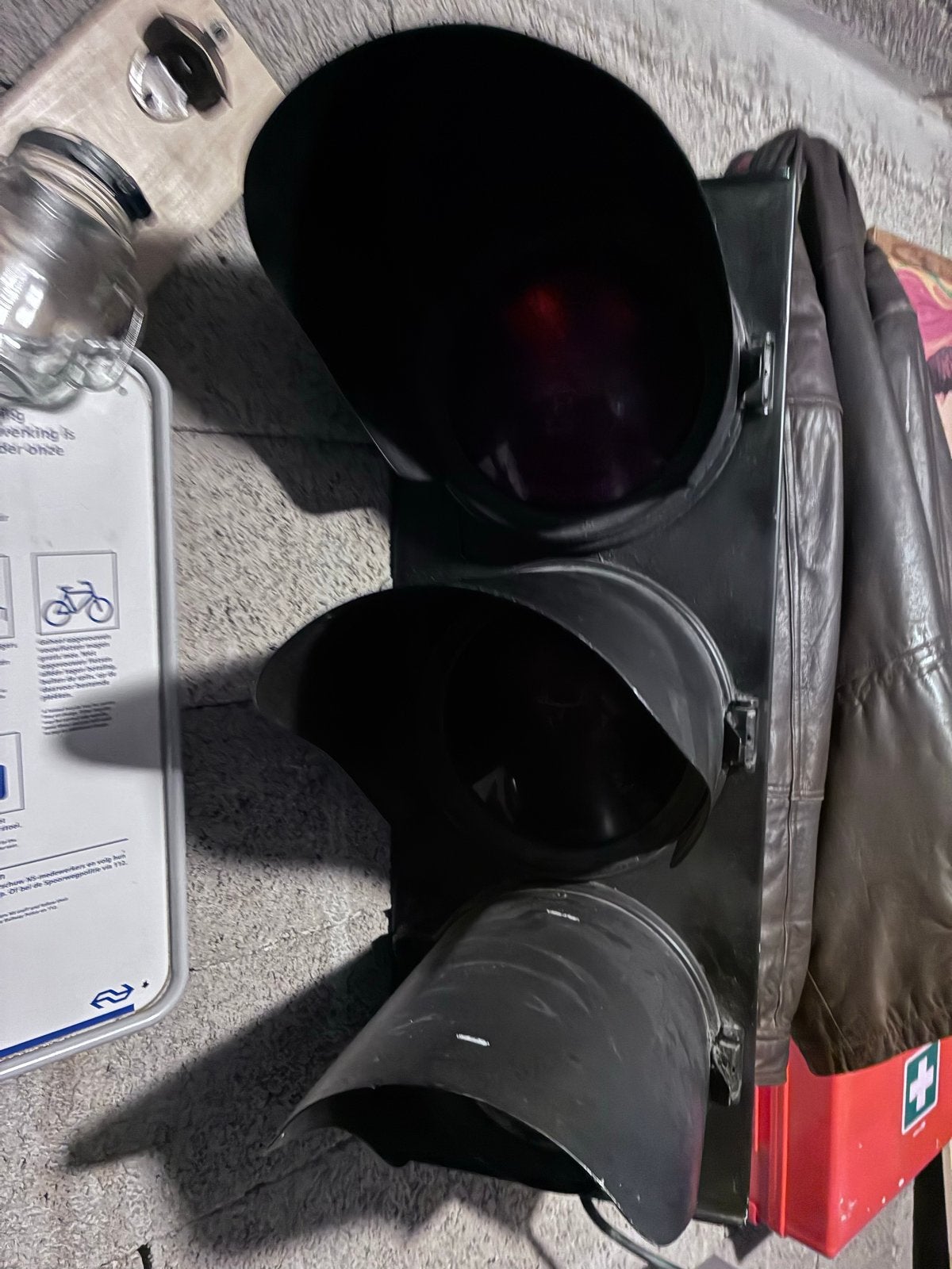 Oud stoplicht / verkeerslicht – complete unit, Ophalen of Verzenden