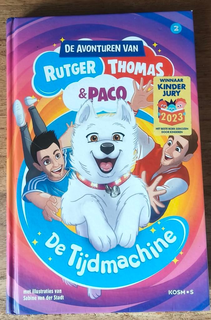 Rutger, Thomas & Paco  - De Tijdmachine, Ophalen, Fictie algemeen, Thomas van Grinsven; Rutger Vink, Zo goed als nieuw