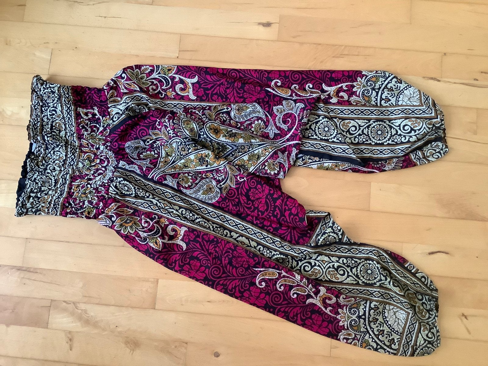 Zouave broek, dunne broek. Vakantie, licht en koel. MOOI., Ophalen of Verzenden, Zo goed als nieuw, Lang