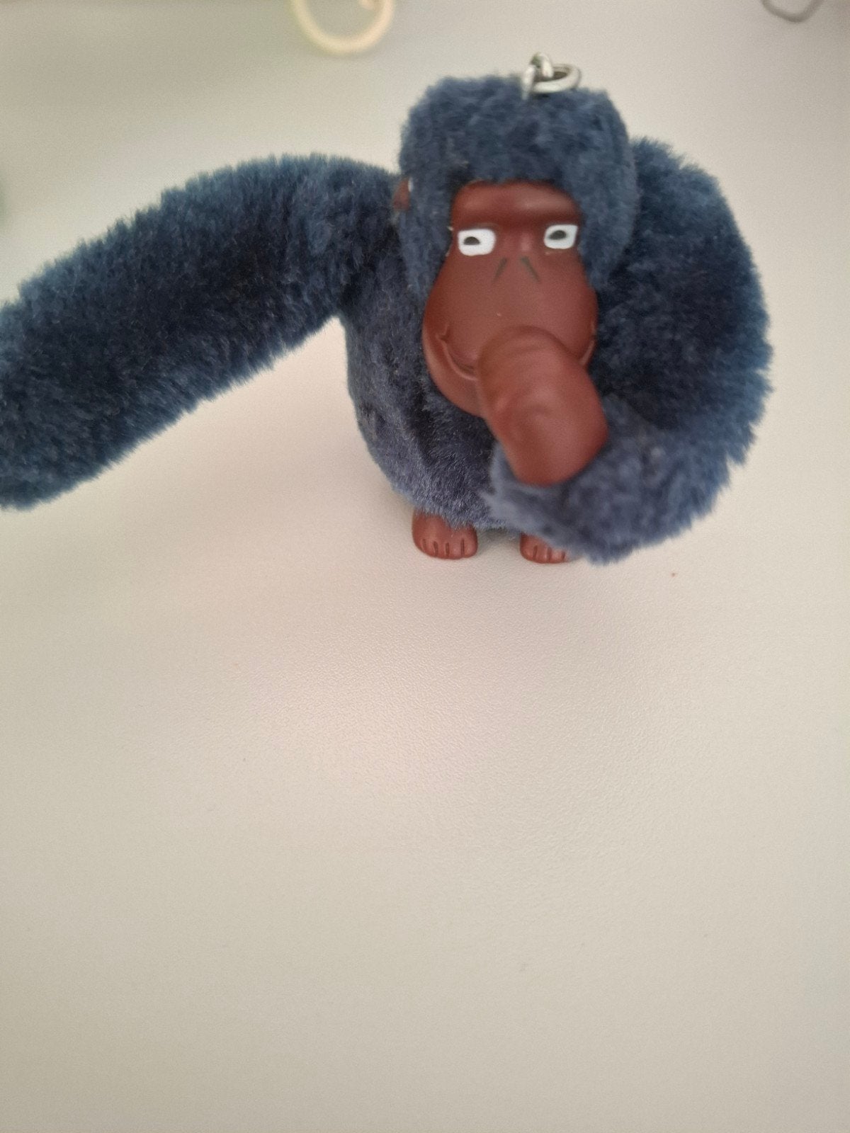 Kipling aapje Marcello sleutelhanger blauw, Ophalen of Verzenden, Zo goed als nieuw, Blauw, Kipling
