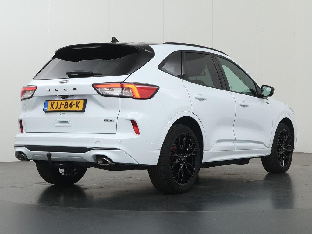 Ford Kuga 2.5 PHEV ST-Line X | Trekhaak | Panoramadak | B&O, Auto's, Ford, 14 kWh, Gebruikt, 4 cilinders, Leder en Stof