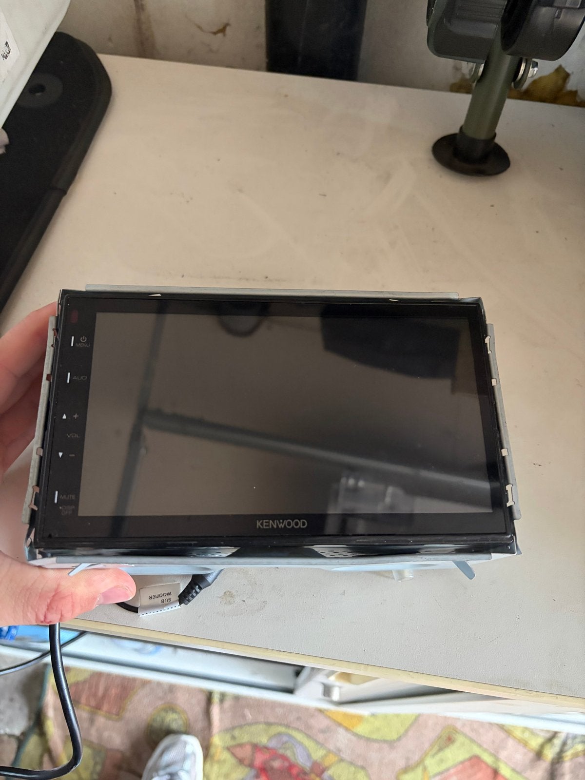 Kenwood DMX125DAB - 2-DIN Multimedia Receiver, Auto diversen, Ophalen of Verzenden, Gebruikt