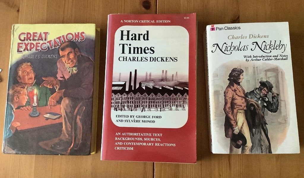 Charles Dickens, 3 boeken, Antiek en Kunst, Antiek | Boeken en Bijbels, Verzenden, Charles Dickens