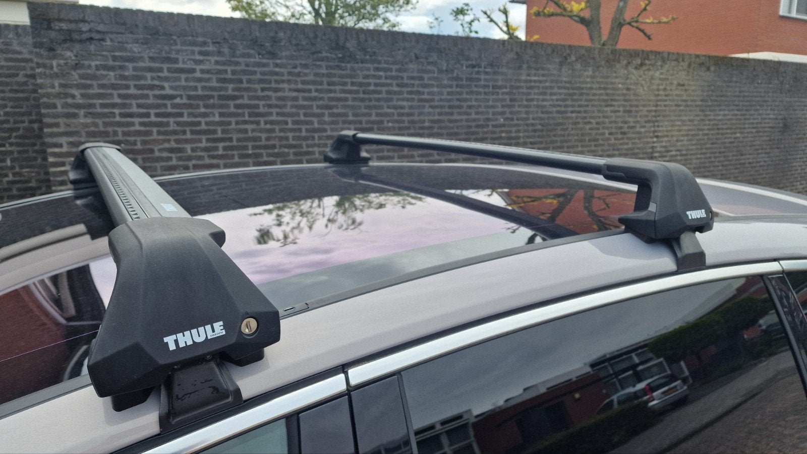 Thule Wingbar Edge Black Edition compleet dakdragersysteem, Auto diversen, Dakdragers, Ophalen