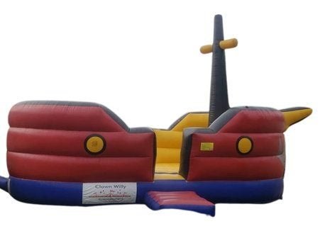 Verhuur Springkussen piratenschip, Ophalen, Zo goed als nieuw, Overige