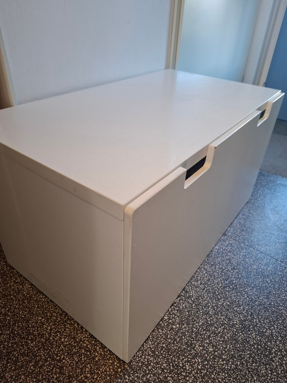 IKEA STUVA opbergkist / speelgoedkist wit, Gebruikt, Kast, 75 tot 100 cm, Minder dan 50 cm