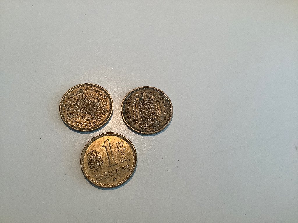 Spaanse pesetas 1 peseta, Ophalen of Verzenden, Overige landen, Losse munt