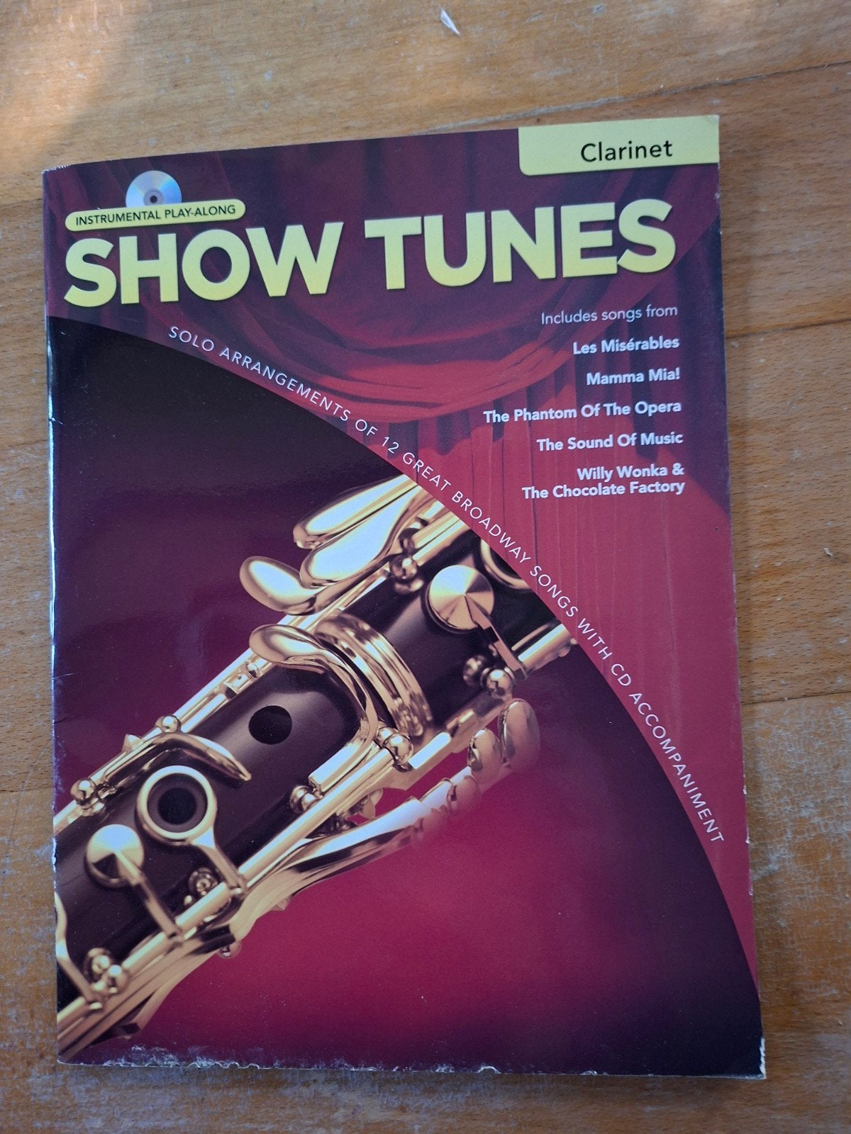 Bladmuziek Klarinet - Show Tunes met CD, Gebruikt, Ophalen of Verzenden, Klarinet, Thema