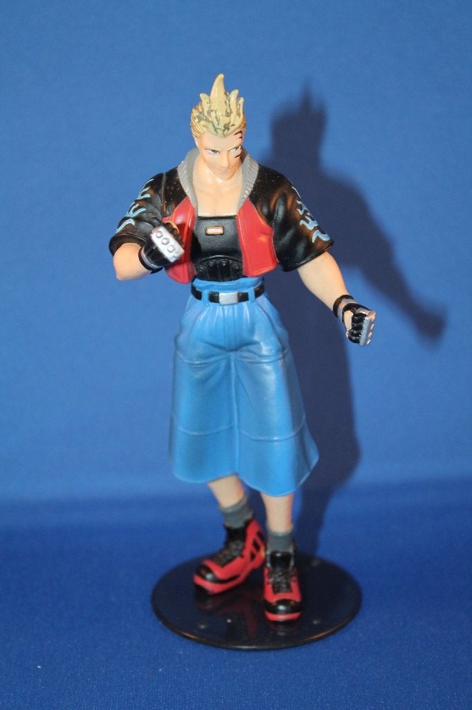 Final Fantasy VIII, Zell Dincht, op voet. Bandai 1999. K5