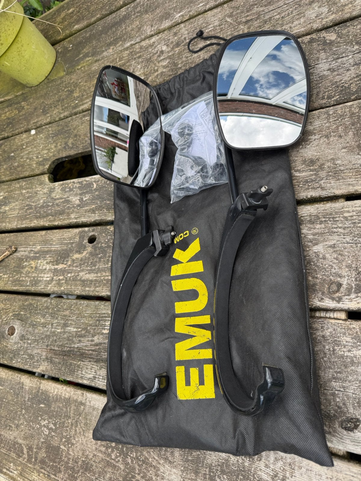 Emuk caravan spiegels, Ophalen of Verzenden, Gebruikt, BMW