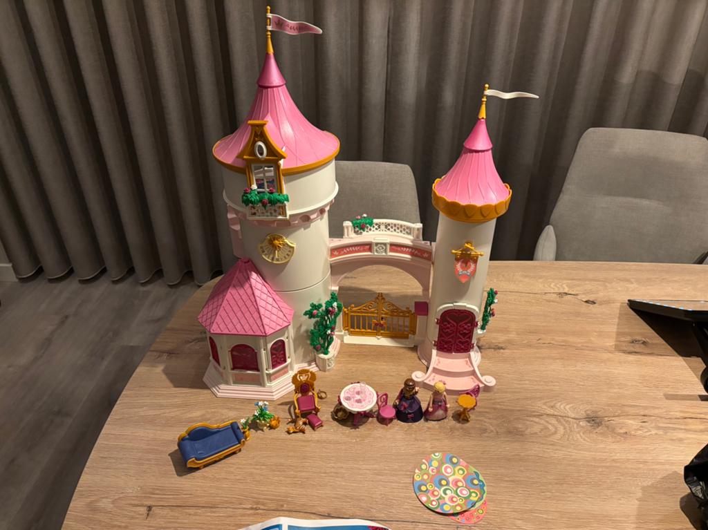 Playmobil princessen set 71845 en 70500, Kinderen en Baby's, Speelgoed | Playmobil, Ophalen, Zo goed als nieuw, Complete set