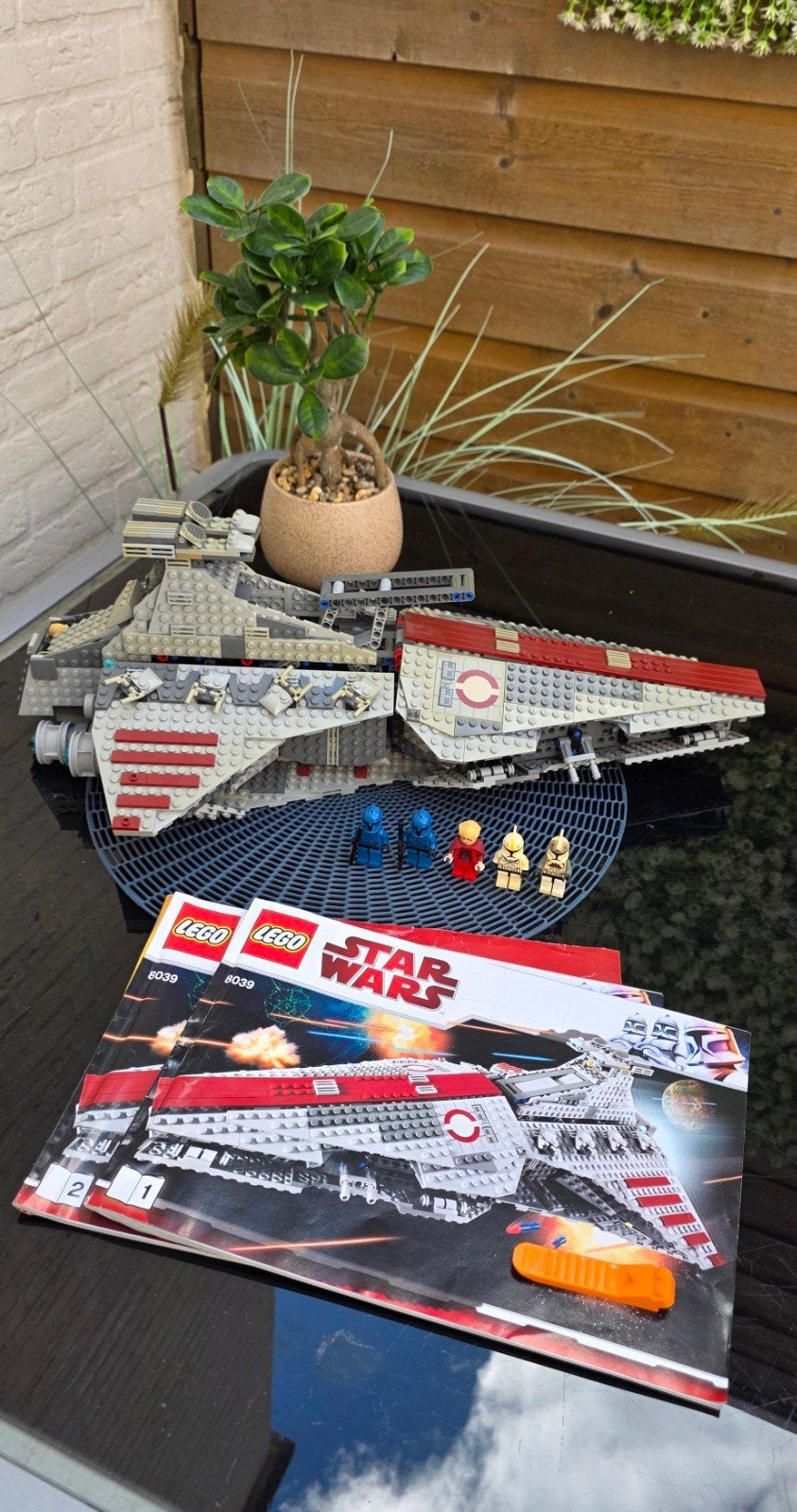 Lego Star Wars Republic Attack Cruiser 8039, Kinderen en Baby's, Speelgoed | Duplo en Lego, Compleet, Gebruikt, Star Wars, Lego