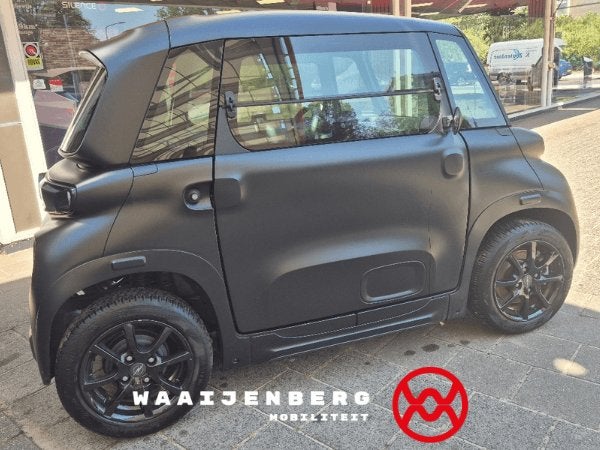 Unieke Opel E-Rocks JVK Editie all black edition Citycar BTW, Gebruikt, 16 km/u of meer, 46 km of meer, Ophalen