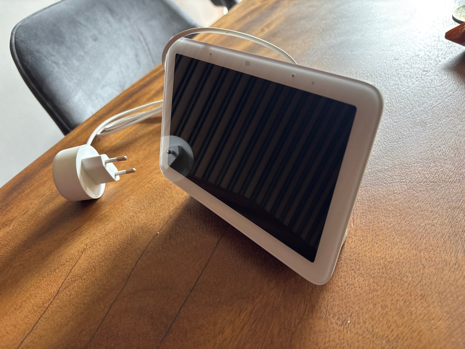 Google Nest Hub (2e generatie) met adapter, Gebruikt, 50 Hz, Minder dan 40 cm, Smart TV