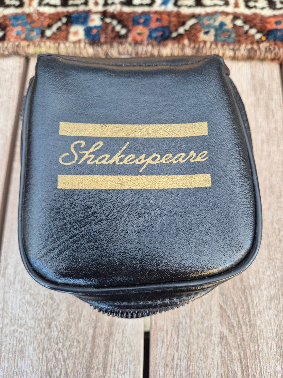 Shakespeare molentas president 2900, Ophalen of Verzenden, Zo goed als nieuw, Koffer of Tas