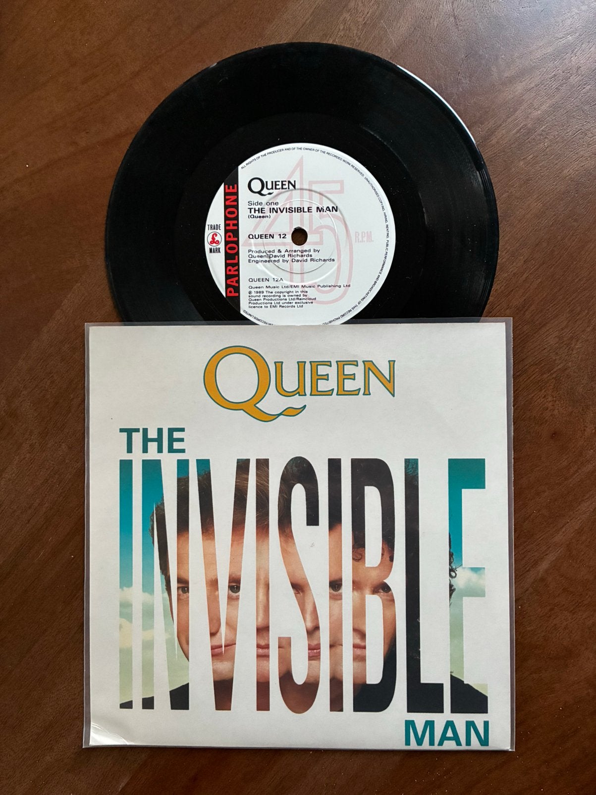 Queen - The invisible man, Ophalen of Verzenden, 7 inch