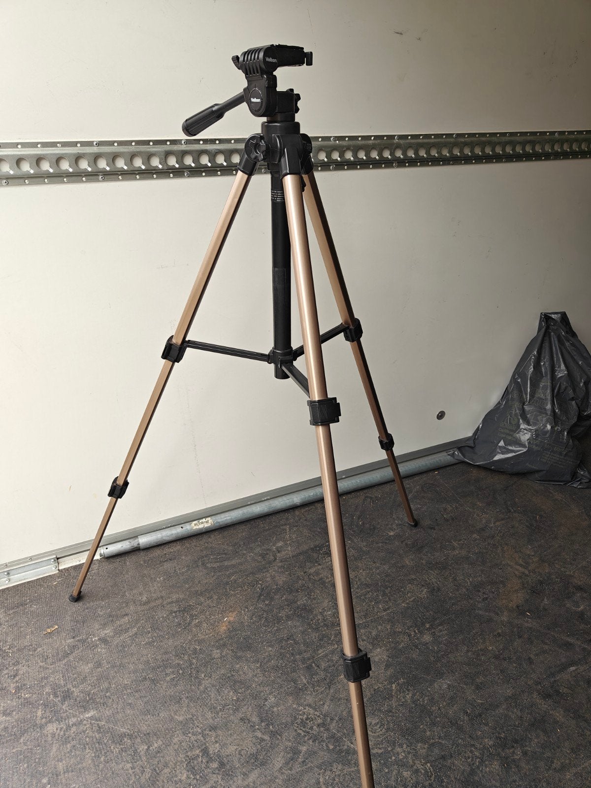 Velbon CX-640 Statief met Panhead PH-656Q, Gebruikt, Velbon, Ophalen of Verzenden, Driepoot