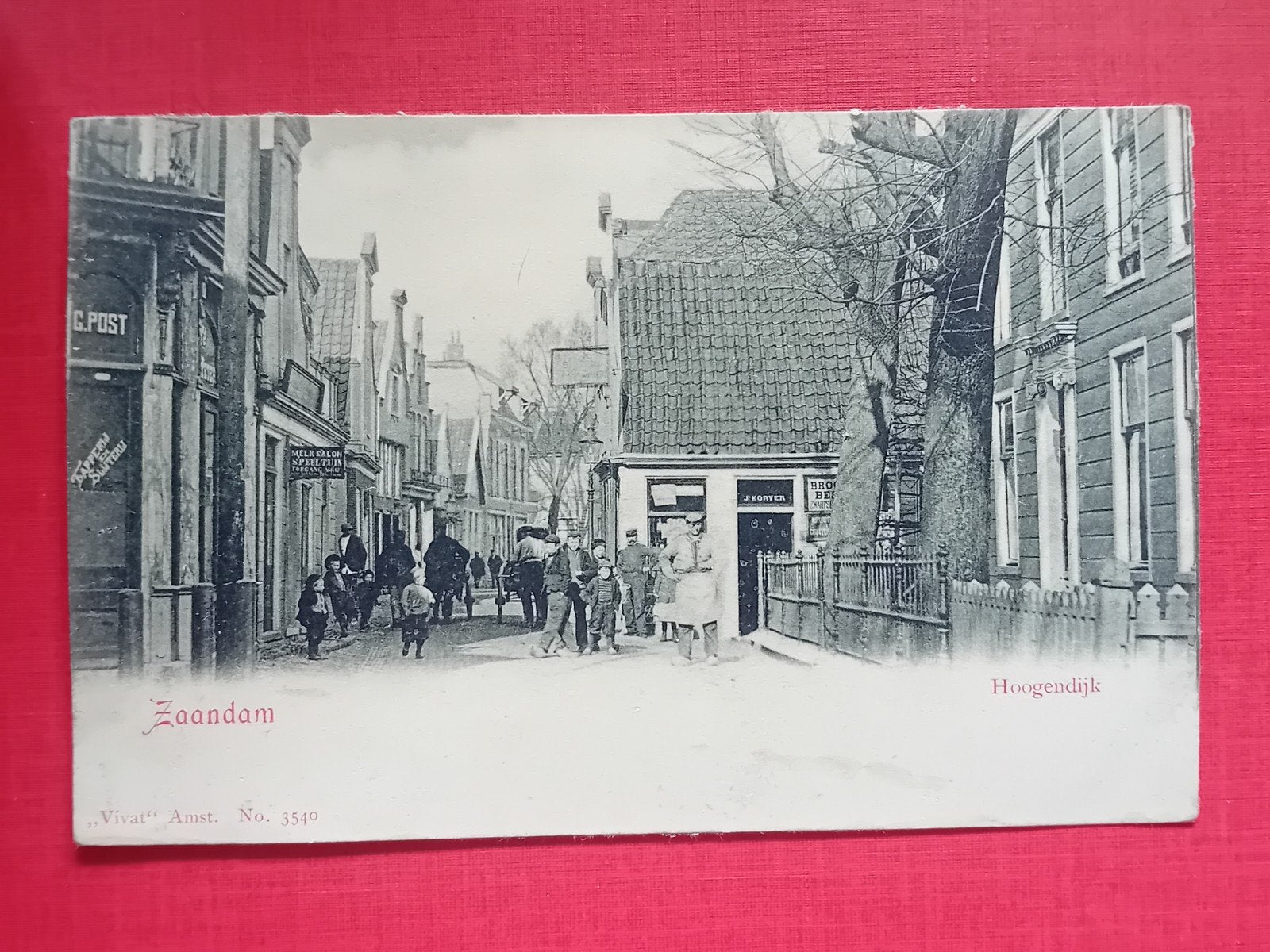Ansichtkaart Zaandam, Ophalen of Verzenden, Voor 1920, Noord-Holland