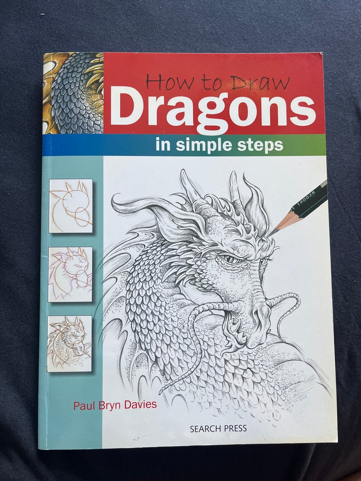 How to Draw Dragons - Tekenboek Draken Leren Tekenen, Hobby en Vrije tijd, Tekenen, Ophalen of Verzenden, Gebruikt, Boek of Gids