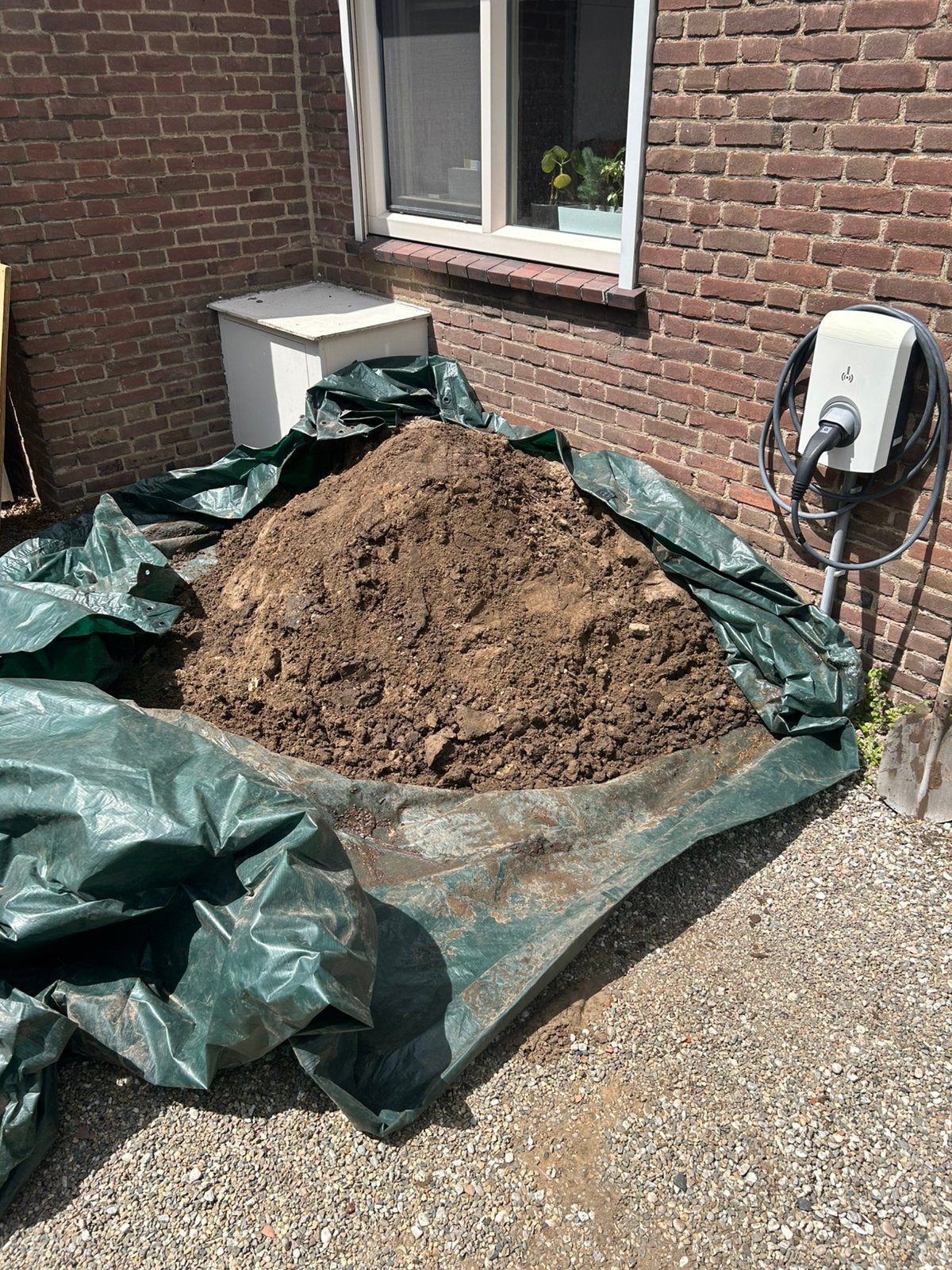 Zwarte grond - +/- 1 kuub GRATIS afhalen!, Tuin en Terras, Zand, Ophalen, Gebruikt, Overige typen