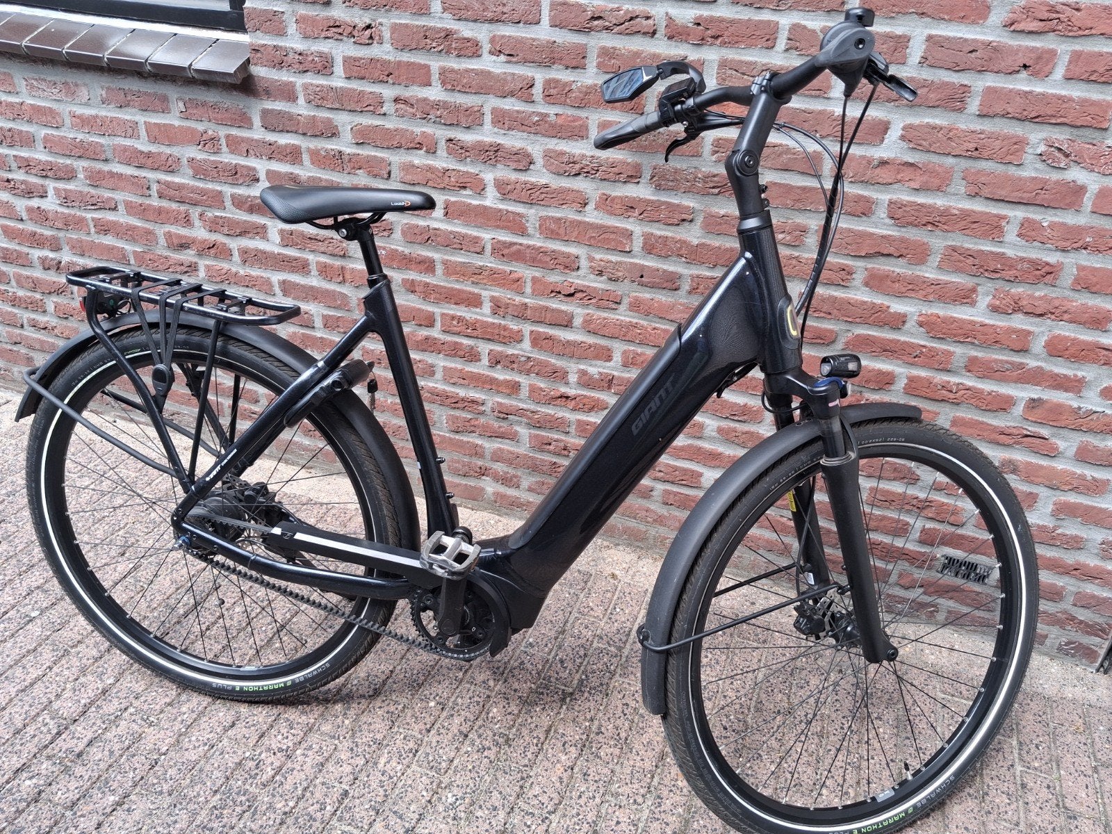 Giant Dailytour E+1 BD LDS te koop, Ophalen, Zo goed als nieuw, Kettingslot