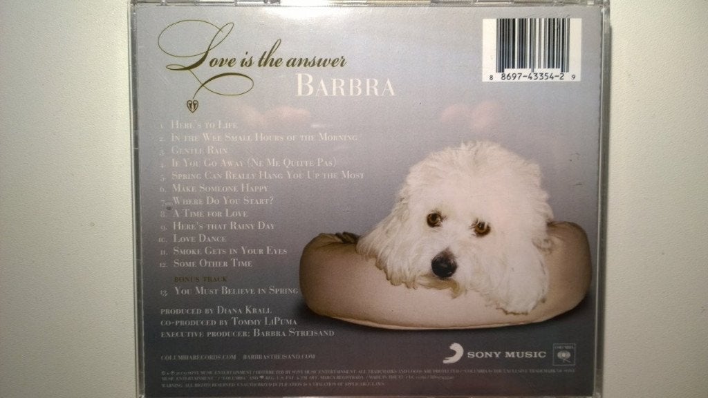 Barbra Streisand - Love Is The Answer, Ophalen of Verzenden, Zo goed als nieuw, Pop, Album